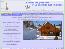 Tablet Screenshot of gentiane68.fr